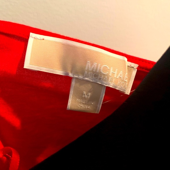 Michael Kors True Red Sleeveless Top - Picture 3 of 4